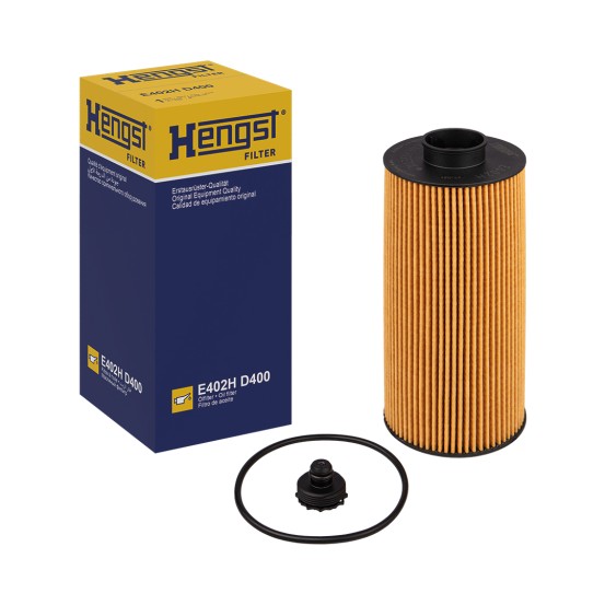 Filtre huile HENGST E402H D400 - 23759508