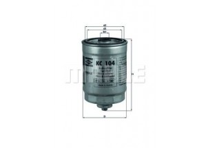 Filtre Gasoil MAHLE KC104