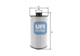 Filtre huile U.F.I. 2510200 - 5801415504