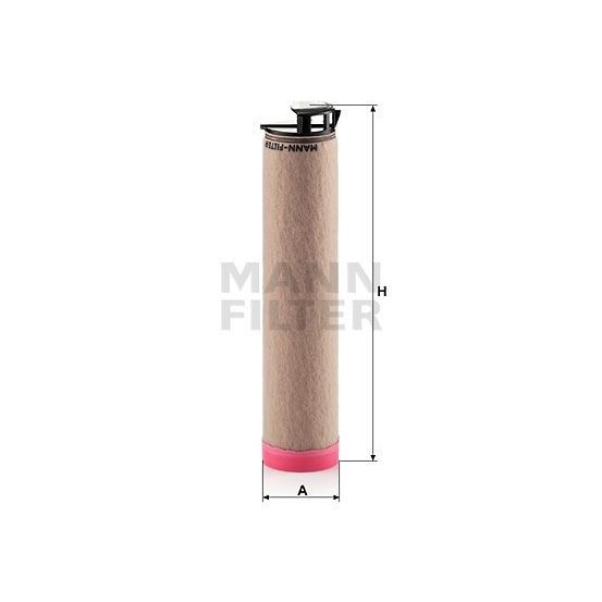 Filtre CF300 MANN FILTER - Filtre à air - Filtration tracteur, TP et poids lourds - Filtres-moteurs.com