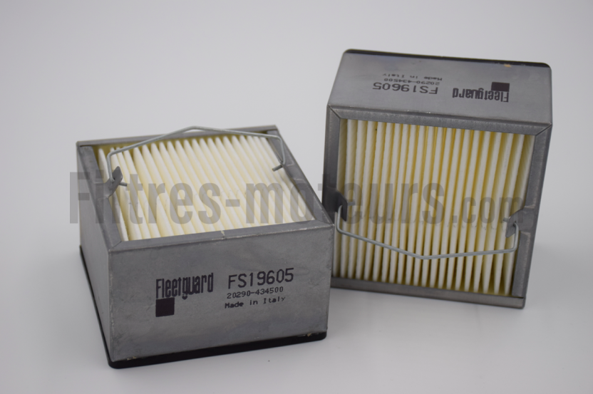 Préfiltre gasoil FLEETGUARD 50 µ FS19605 Préfiltre gasoil FLEETGUARD 50 µ FS19605