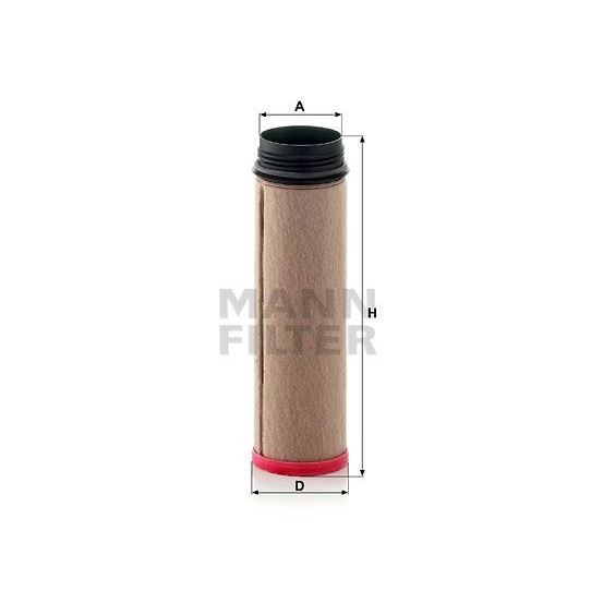Filtre air intérieur MANN CF1280 - H743200090110 - 11067563