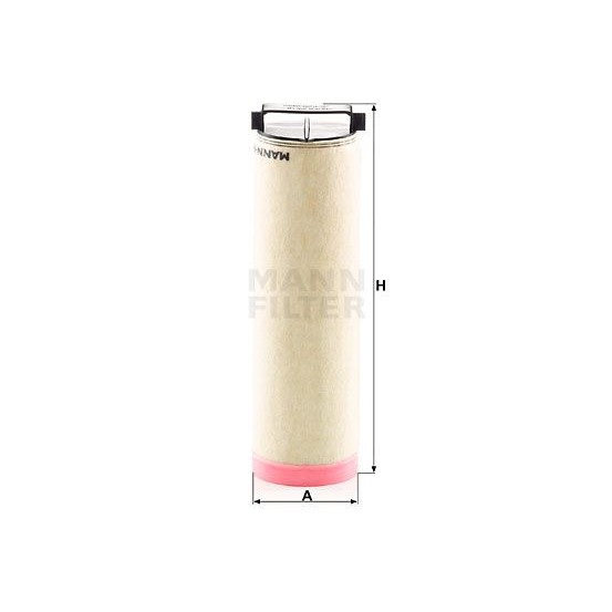 Filtre air intérieur MANN CF510 - 12214321