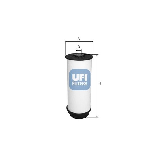 Filtre gasoil UFI 260800 - 5802050393